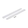 Main Blade Set (2), White, Plastic: 200 SR X